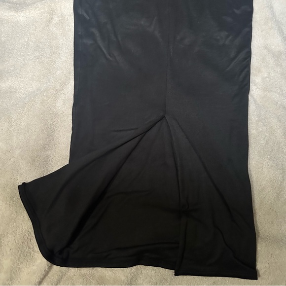 Long Black Tube Dress - Picture 8 of 8